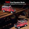 WS-630 Off-Road SUV Bluetooth Replica Speaker, Independent Roof LED Control
