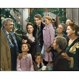 Bits and Pieces – 300 Piece Jigsaw Puzzle for Adults - ‘It's A Wonderful Life’ - Christmas Classic Large Piece Puzzle - 18" x 24"
