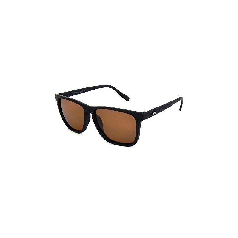 Dan Shades Recoil BlackSoft/Amber Polarized Sunglasses DANG SHADES
