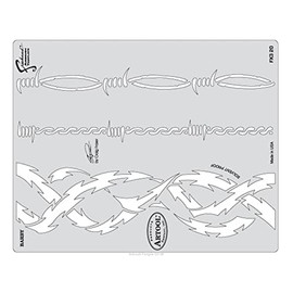 ARTOOL FX3 20 SP FX3 Barby Freehand Airbrush Template by Craig Fraser