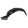 TRQ TRQ Front Left Inner Fender Liner Black Drivers Side