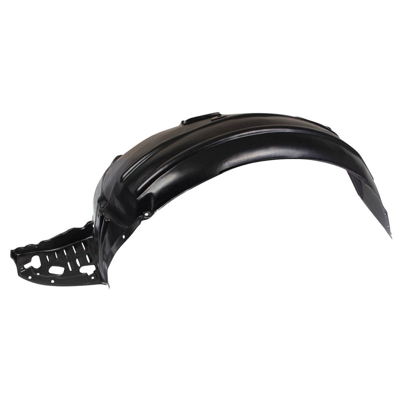 TRQ TRQ Front Left Inner Fender Liner Black Drivers Side