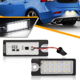 OZ-LAMPE Number Plate Light, LED License Number Plate Light for VOLVO V70 II XC70 II S60 S80 XC90, 2835 SMD with CAN-bus Error Free, Waterproof Rear Lamps