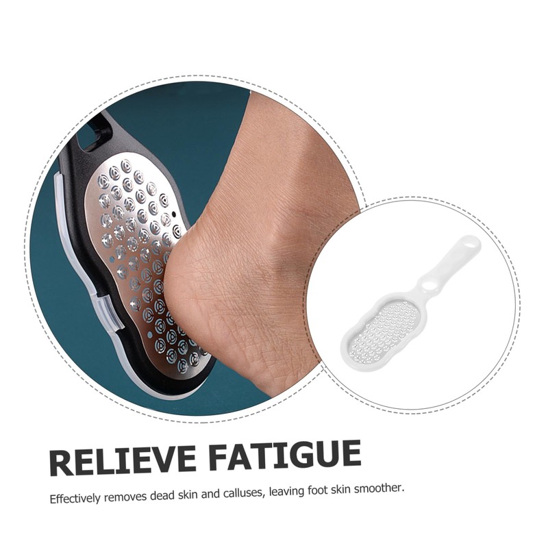 Ipetboom Foot Scrubber for Dead Skin Metal Foot File Callus
