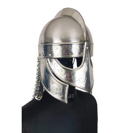Queen Armour Medieval Viking Wolf Armor, Warrior Silver knight Helmet Spartan Medieval Armor