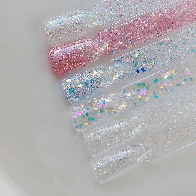 Yogurt Gel Princess Maker 6 Piece Set Glitter Gel /