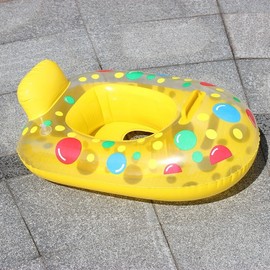 Kids' Inflatable Swimming Ring Water Seat Boat Tube lf2155 Free Size / 65*50cm 20ea