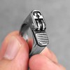 ellifam Lighter Ring – Cool Hip Hop Unique Stainless Steel