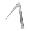 ULTECHNOVO 2sets Stainless Steel Gauge and Straight Ruler for Accurate