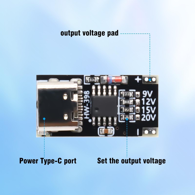 ARCELI PD/QC/AFC Quick Charge Decoy Trigger Module, Fast Charge Trigger