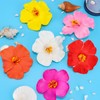 KICOSY 6 Pack Hawaiian Flower Hair Clips for Women -