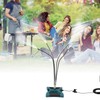 Standing Misters Outdoor Misting Cooling System Flexible Adjustable Angle Anti