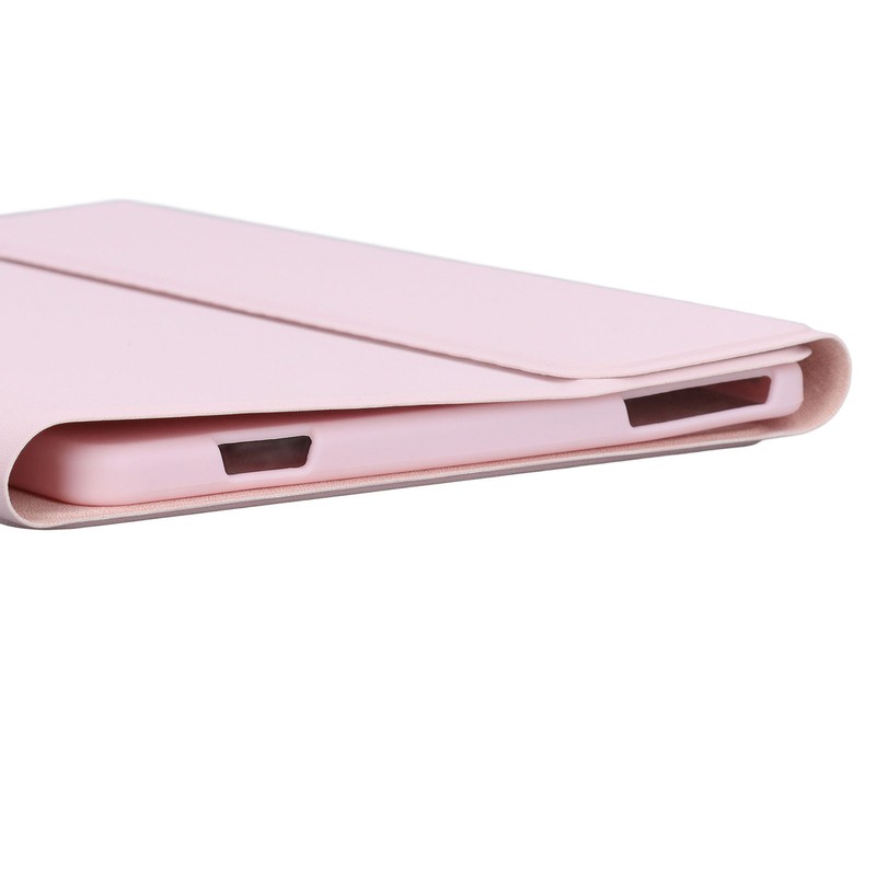 10.6in Backlit Keyboard Case RGB Detachable Keyboard PU Leather Protective