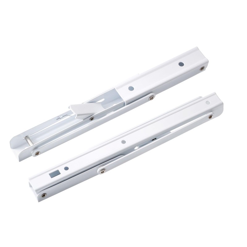 uxcell 2 Pcs Folding Shelf Brackets, 10 Inch Iron Collapsible