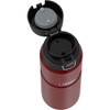 THERMOS Stainless King 24 Ounce Drink Bottle, Cranberry