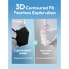 Funight KN95 Face Mask 100 PACK BLACK