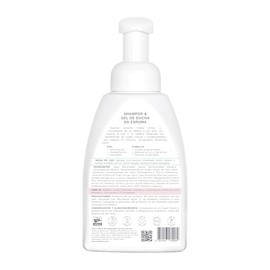 OH! GANICS Shampoo y Gel de Ducha Espuma Bebé 440 ml
