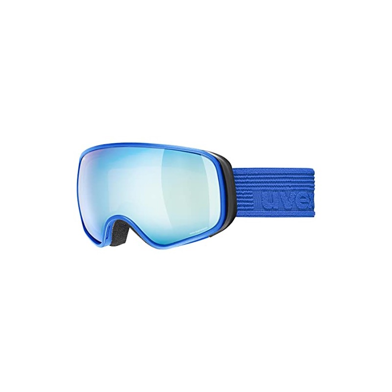 Uvex Unisex-Kids, scribble FM sph ski goggles, cobalt mat/blue-clear, one