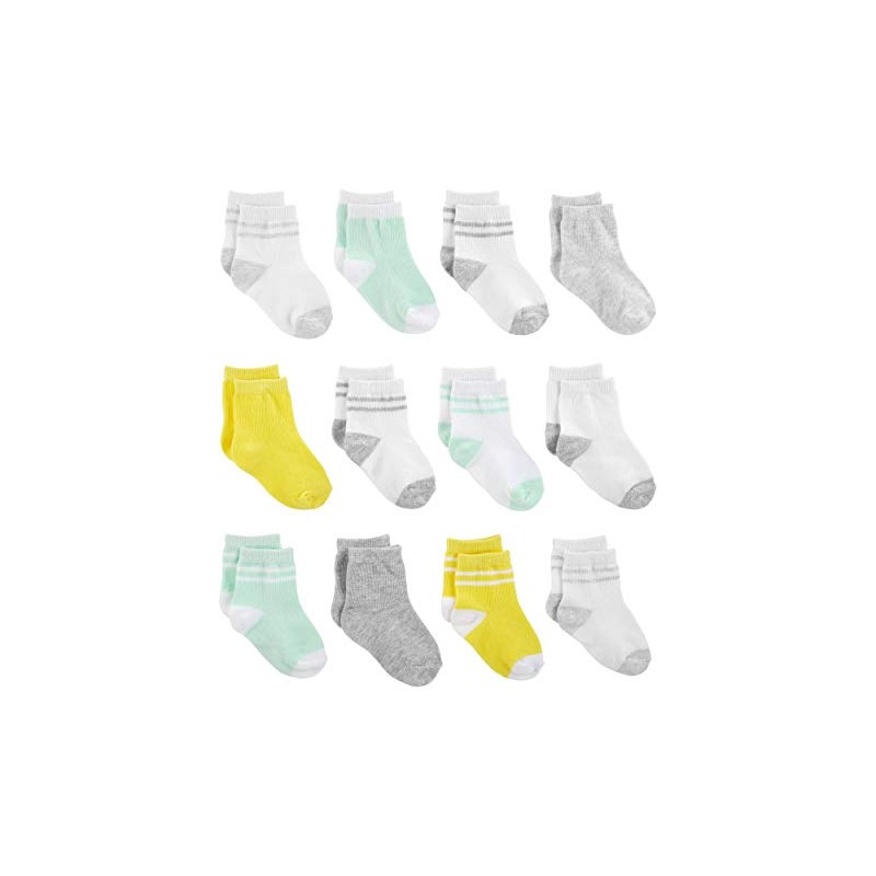 Simple Joys by Carter's - Calcetines para niño (12 unidades),