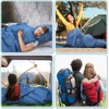 JZS Sleeping Bag Liner,Portable Hotel Travel Sheets Single & Double