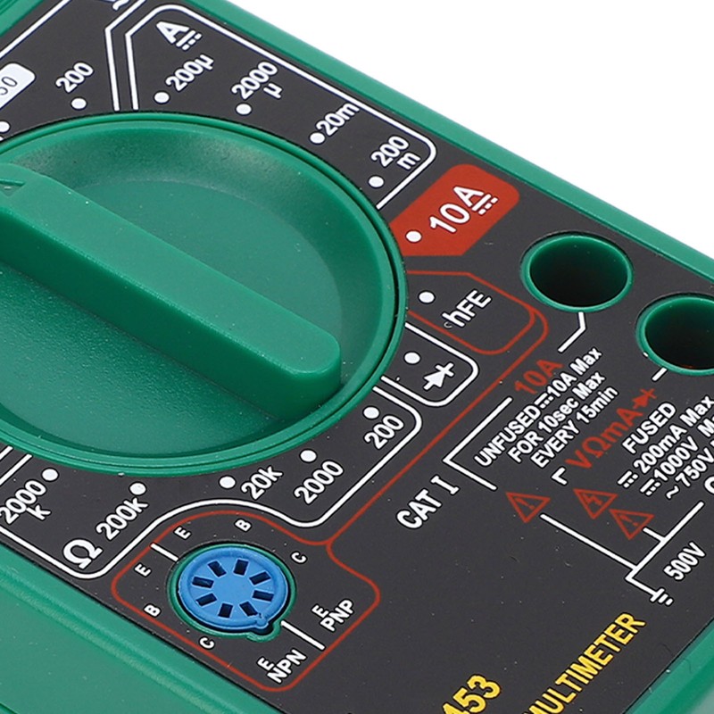 Digital Multimeter Tester Intelligent 1999 Counts Voltmeter Universal Meter with