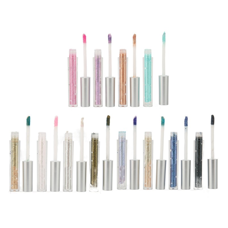12PCS Liquid Eyeshadow Set Diamond Sparkling Matte Glitter Eyeshadow Set