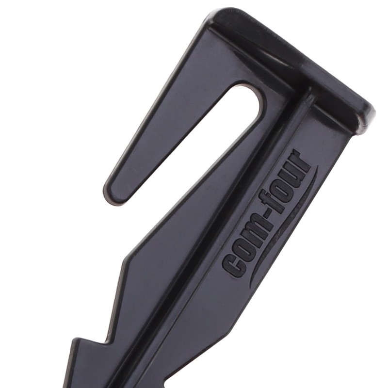 com-four® 200 x Ground Pegs for Fixing Robotic Lawnmower Cables,
