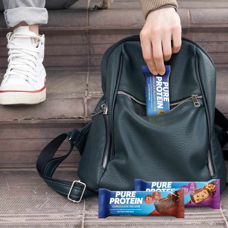 Pure Protein Bars, High Protein, Nutritious Snacks to Support Energy,