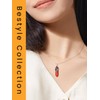 Bestyle Necklace, Unisex, Synthetic Stone Accessory, Simple Pendant, Stylish