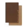 Kokonote Notebook Small A5 Almond Mocha Pack of 2 Notebooks