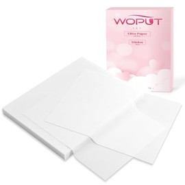 60-Pieces Disposable Nail Dust Collector Filter Paper, Disposable Nail Dust Filters fit for Most Nail Dust Collector Tech, for Nail Salon Nail Spa Nail Tech Nail Supplies and Home Use (White)