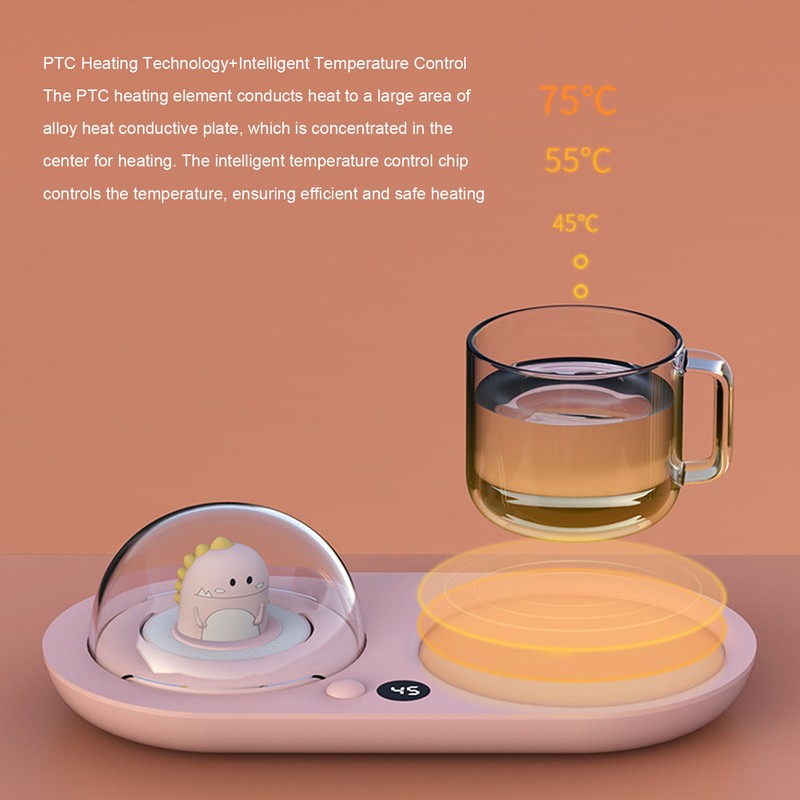 Mug Warmer 20W 3 Temperature Settings Smart Cup Warmer with