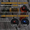 SKILHUNT H200 Mini Headlamp Flashlight,1100 lumens USB Magnetic Rechargeable LED