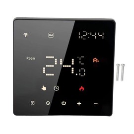 Home Thermostat Smart APP Control Digital Touch Screen Indoor Temperature Controller 100‑250VAC 3A WIFI Linkage