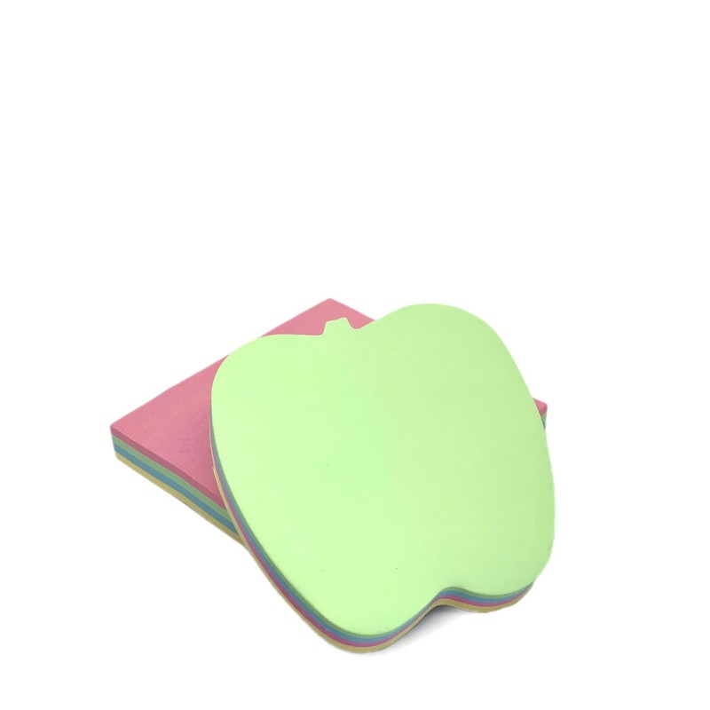 GUMTAPE Apple Shape Sticky Notes 76 mm x 76mm, 100