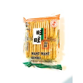 Want-Want Senbei( Rice Crackers)3.25 Oz-2 Pack