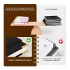 2pcs Libreta Pasta Dura, Cuaderno Profesional Libreta Negro