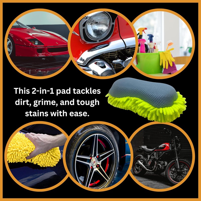 Tek Automotive Twin Pack 2-in-1 Wash Pads – Car Jumbo
