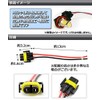 AP H8/H11 カプラーケーブル メス 交換/加工/増設など 防水 AP-CPCBL-H8H11 1セット(2個)