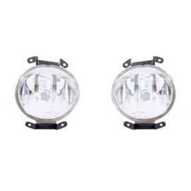 For Hyundai Accent Fog Light Assembly 2000 2001 2002 Driver and Passenger Side Pair Hatchback HY2592110 | HY2593110