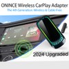 ONINCE CarPlay Wireless Adapter 4.0, Upgrade Wired CarPlay to Wireless,