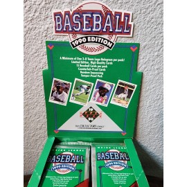 1990 Upper Deck Factory Sealed foil PACK POSS Ken Griffey Jr 2nd Yr baseball