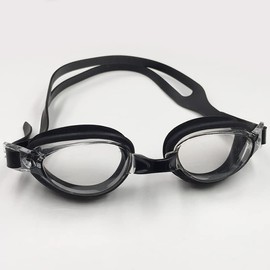 Cokomono Unisex-Schwimmbrille für Erwachsene, Anti-Beschlag, Schwarz