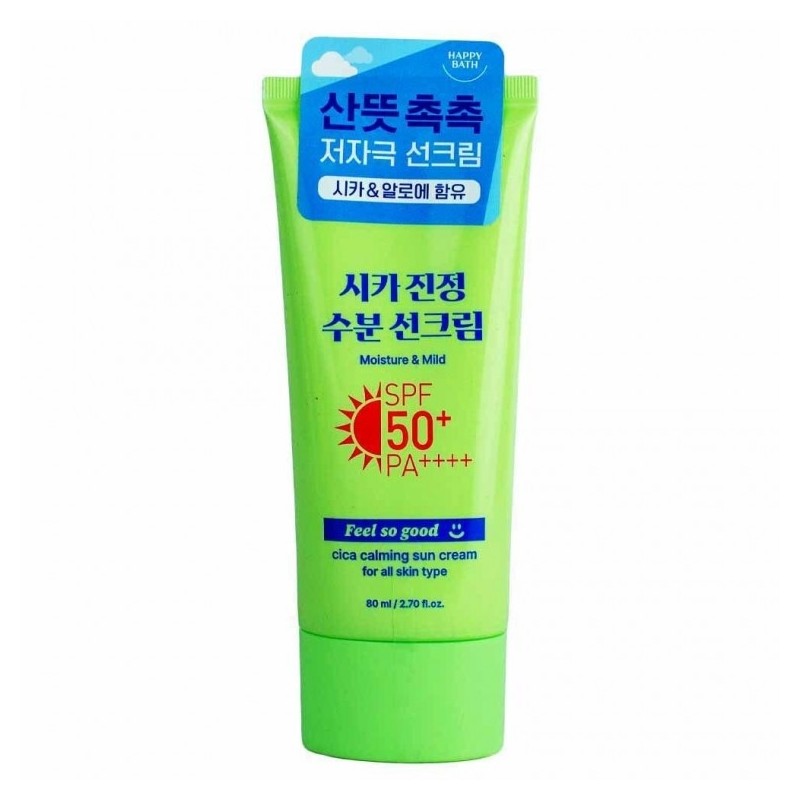 Happy Bath Feel So Good Cica Soothing Moisture Sunscreen SPF50+