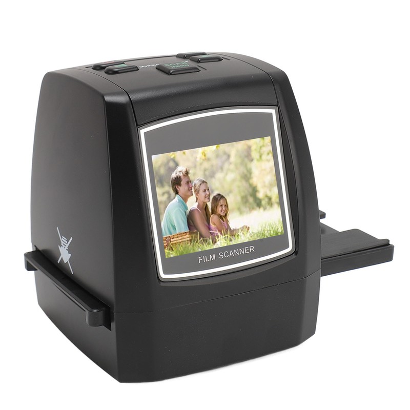 Film and Slide Scanner 22MP Interpolation 2.4 Inch LCD Screen