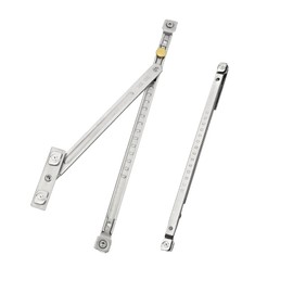 I-EASYDWW Window Hinges, Casement Window Hinges, Window Friction Stays, Casement Windows Stays, Friction Stay Hinges, Stainless Steel, European Standard Grooved Windows, SUS304, 12 inches, 1 Pair