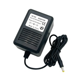 CUENSTOP Power Supply for Genesis 2 3, Power Cord for Genesis 2 3, Replacement AC Adapter Charger Cord for SEGA Genesis 2 3 Gaming Console