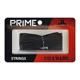 Jimalax Prime Strings Lacrosse Head Sidewall and Shooting Strings (Black)