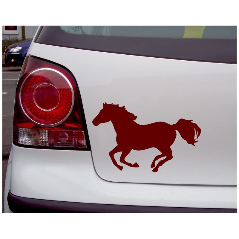 Samunshi® Horse Sticker 'Warina' in 7 Sizes and 25 Colours