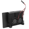 Aluminum Case with Dual Fan Cooling Shell for Raspberry Pi
